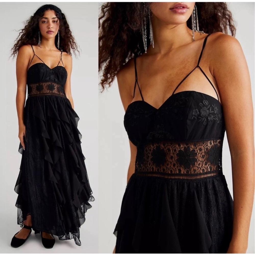 FREE PEOPLE BLACK MAGIC MAXI DRESS
NWT MEDIUM - Picture 2 of 9